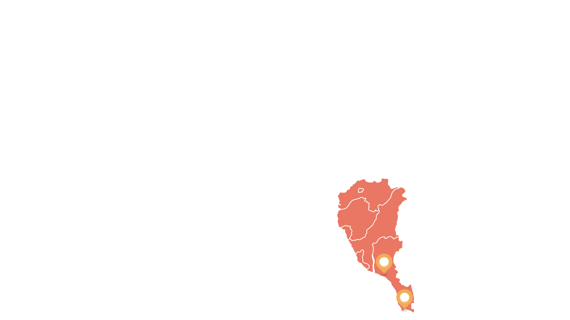 台灣南部地圖
