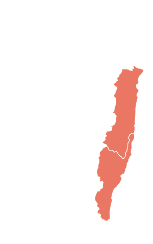 台灣東部地圖